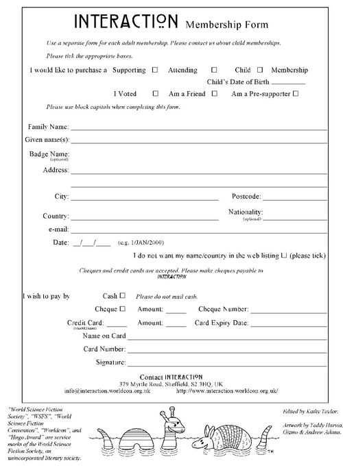 Membership Form